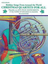 cover Christmas Quartets for All Cello/Bass cover